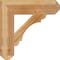Ekena Millwork Olympic Craftsman Rough Sawn Bracket, Western Red Cedar, 6"W x 26"D x 26"H BKT06X26X26OLY04RWR - alternate 2